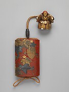 Case (Inrō ) with Design of a Gourd Vine