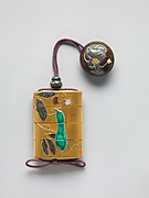 Case (Inrō) with Design of Bean Vine