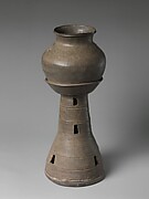 Jar and Tall Stand