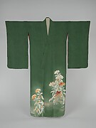 Kimono with Cockscomb Flowers