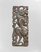Belt Plaque with Mythological Creature