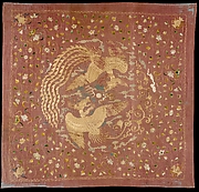 Canopy with Phoenixes and Flowers