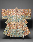 Noh Costume (Karaori) with Cherry Blossoms and Fretwork