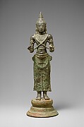 Standing Bodhisattva, probably Avalokiteshvara