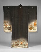 Summer Kimono with Crickets, Grasshoppers, Cricket Cage and Miscanthus Grass