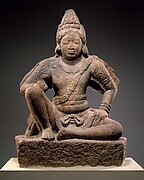 Garuda (Vishnu's Mount) Seated in Royal Ease