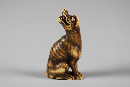 Netsuke of Wolf