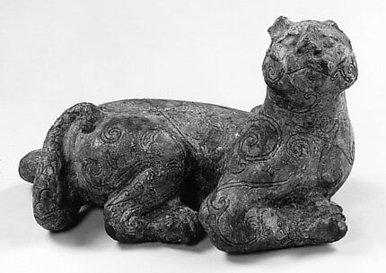 Ornament in the Shape of a Reclining Tiger