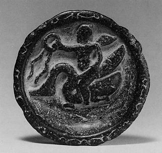 Dish with Eros on a Swan