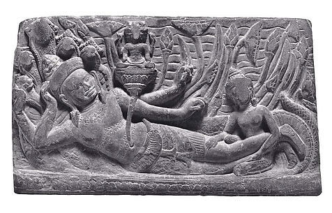 Vishnu Resting on the Serpent Shesha (Vishnu Anantashayin)