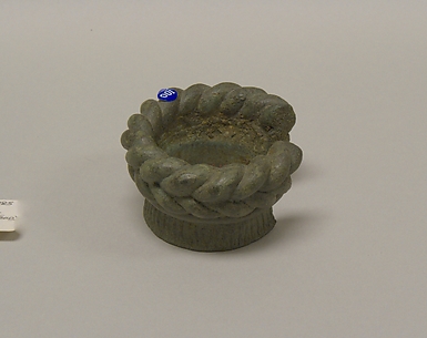 One from a Pair of Bracelets with Heavy Rope Braid