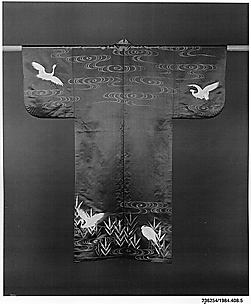 Noh Costume (Nuihaku) with Egrets
