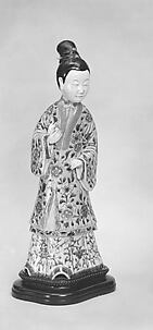 Figure of Lady (one of a pair)