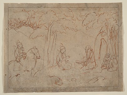 Rama and Lakshmana Visit the Hermitage of an Ascetic