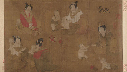 Palace Ladies Bathing Children