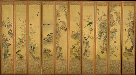 Birds and Flowers