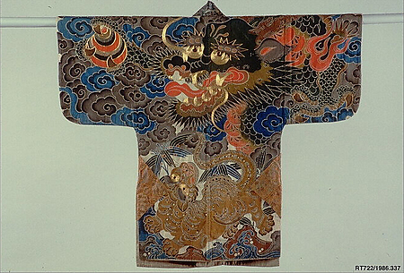 Festival coat with dragon