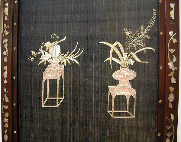 Embroidered Panel (from set of four)