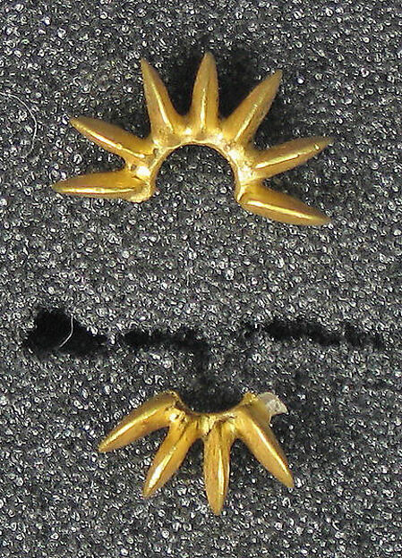 Earring with Fused Discs