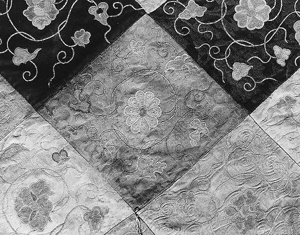 Embroidered Patchwork Panel

