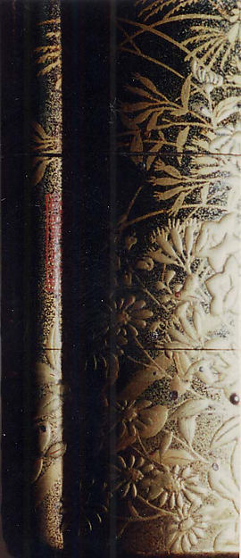 Case (Inrō) with Design of Nonomiya (Shrine in the Fields), from The Tale of Genji, chapter 10
