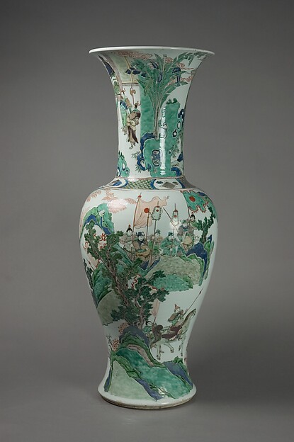 Vase with Scenes of Historical Warriors


