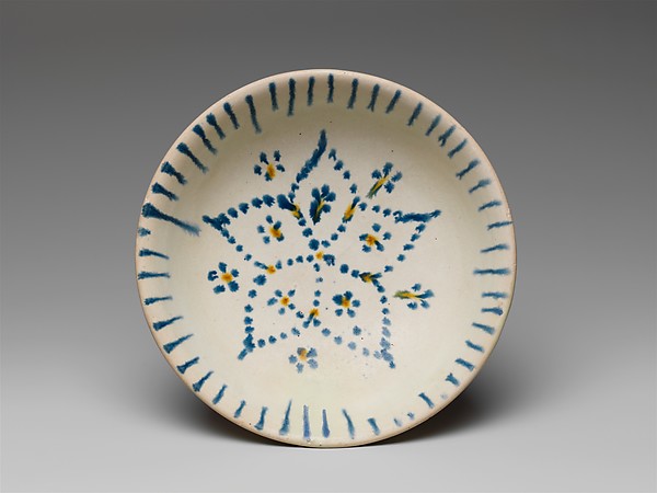 Bowl with Five-Petaled Flower
