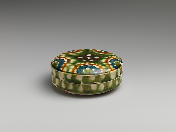 Box with Abstract Design