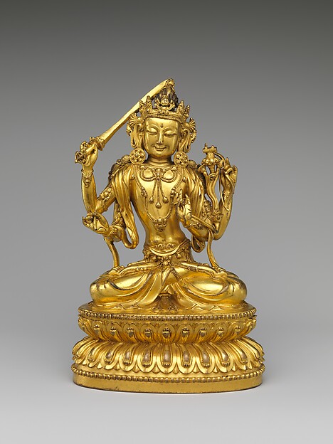 Bodhisattva Manjushri as Tikshna-Manjushri (Minjie Wenshu)