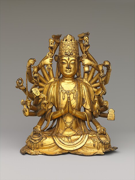Bodhisattva Avalokiteshvara with One Thousand Hands and One Thousand Eyes (Qianshou Qianyan Guanyin)