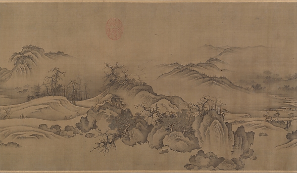 Buddhist Temples amid Autumn Mountains