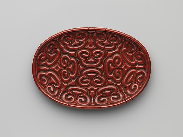 Dish with “Pommel Scroll” Design

