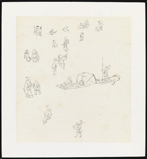 Figure Studies, Two Figures in a Boat
