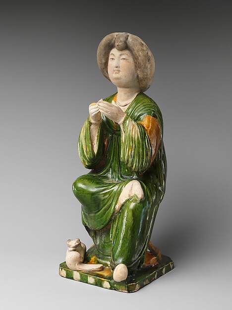 Figure of a Seated Court Lady