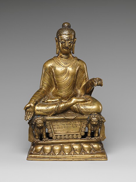 Enthroned Buddha