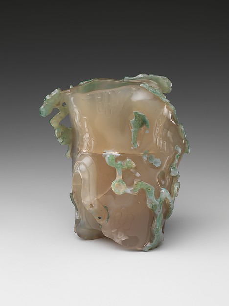 Vase with Bamboo and Plum Tree

