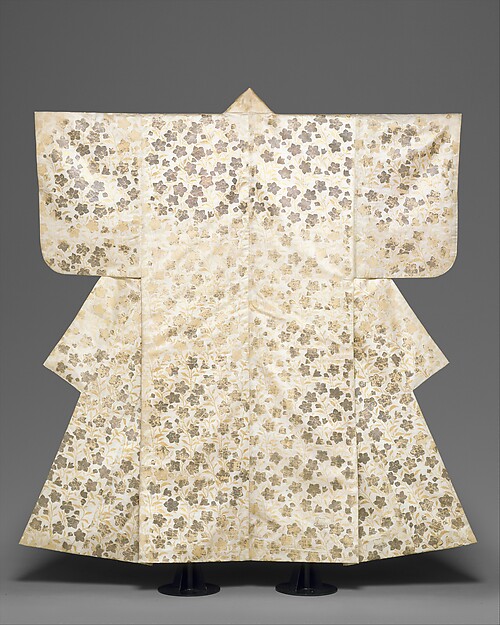 Noh Costume (Surihaku) with Chinese Bellflowers