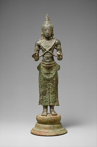 Standing Bodhisattva, probably Avalokiteshvara