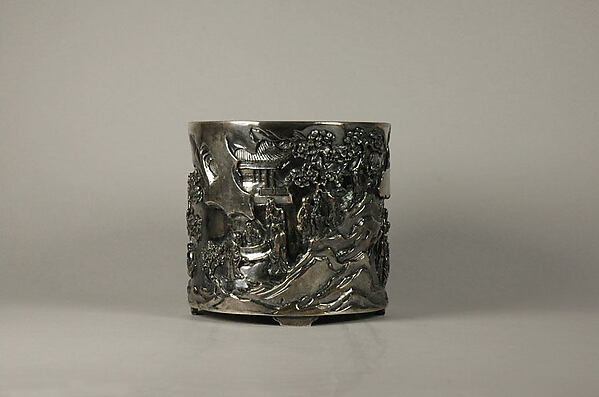 Brush Holder with Literary Gathering
