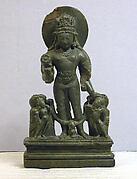 Standing Vishnu with Two Attendants