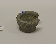 One from a Pair of Bracelets with Heavy Rope Braid