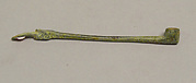 Lime Spatula in the Shape of a Pipe