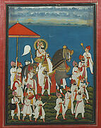 Equestrian Portrait of Maharana Bhim Singh