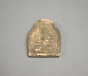Votive Plaque with Seated Figure