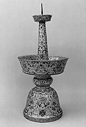 Candlestick from a Set Five-Piece Altar Set (Wugong)