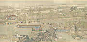 The Qianlong Emperor's Southern Inspection Tour, Scroll Six: Entering Suzhou along the Grand Canal (Qianlong nanxun, juan liu: Dayunhe zhi Suzhou)