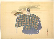 Illustration of Noh Theater: Scene from Okina