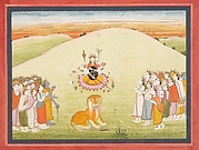 The Creation of Durga: Page from a Dispersed Markandeya Purana: (Stories of the Sage Markandeya)