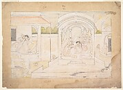 The Marital Bliss of Nala and Damayanti: Folio from a Nala-Damayanti Series