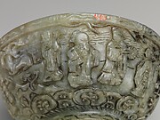 Bowl with Shoulao, God of Longevity